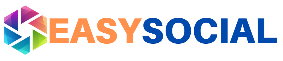 logo for easy social agency posting service